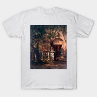 Sunlight and Shadow by Albert Bierstadt T-Shirt
